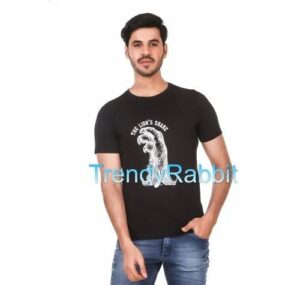 Men Round Neck T Shirt
