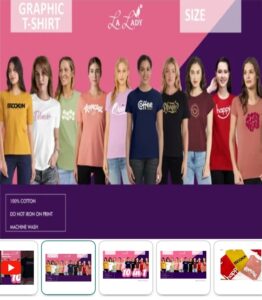 Women's Printed T Shirt