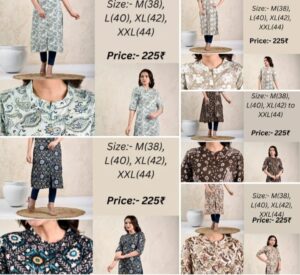 Formal Cotton Ladies Kurti