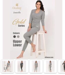 Women Gold Thermal