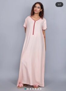 Long nighty sleepwear